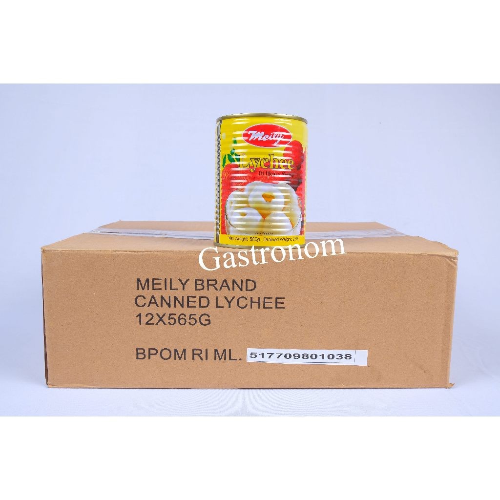 

Buah Leci Kaleng / Lychee Meily 12x565gr - Karton