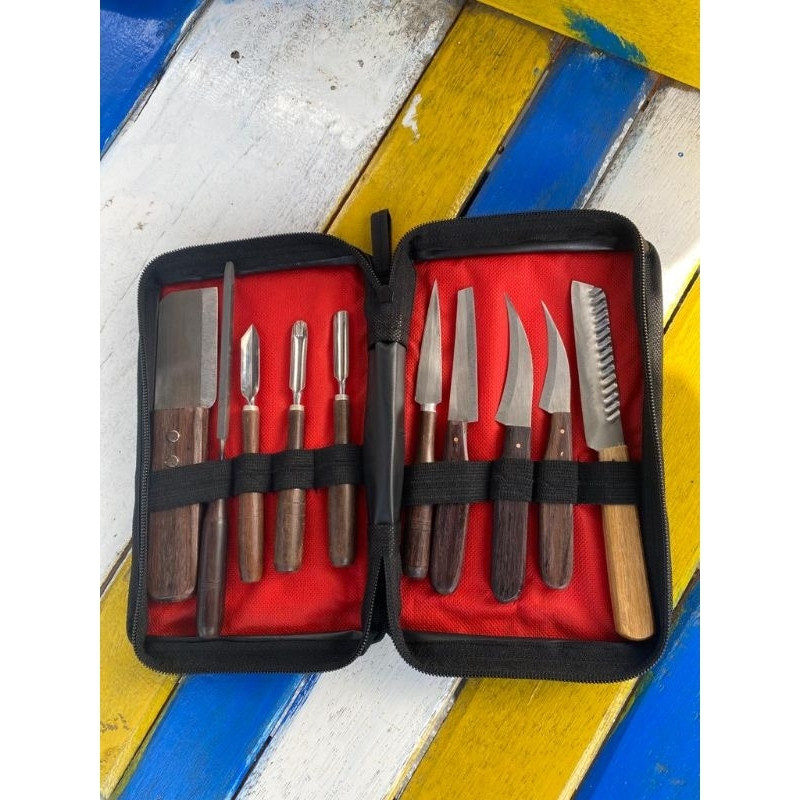 PROMO SATU SET PISAU GARNISH / PISAU UKIR BUAH / PISAU CARVING / Pisau set ukir buah garnish carving