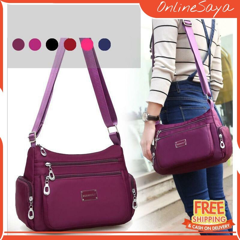 Z-004 - TAS IMPORT MURAH B8890 - TAS WANITA RRN 032 - TAS NILON 1919 ANTI AIR  8186 RRN 032 J2