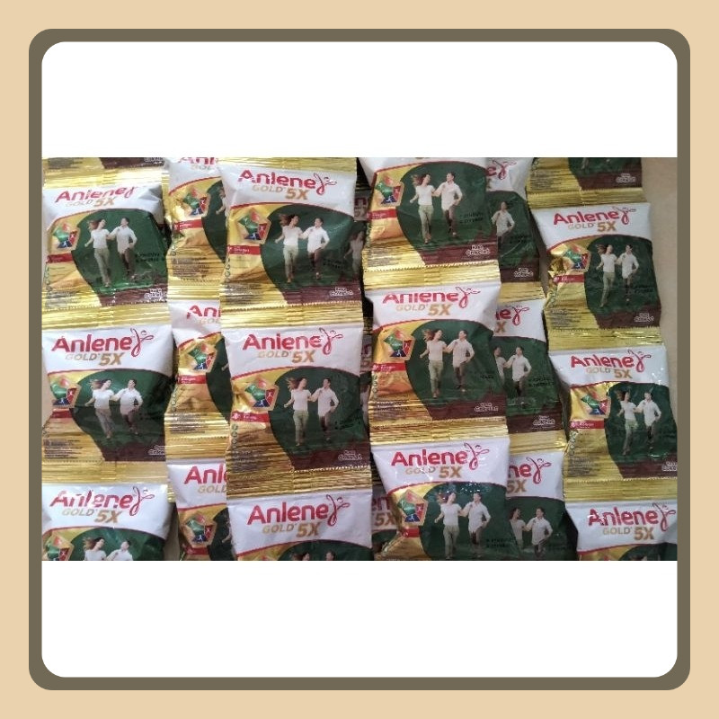 

SUSU ANLENE SACHET GOLD COKELAT 25 GRAM X 10 PCS || ANLENE GOLD COKELAT SACHET