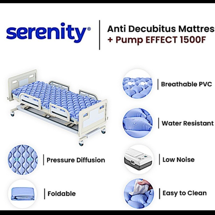 KASUR DECUBITUS SERENITY 1500F KASUR ANTI DEKUBITUS - MATRAS DEKUBITUS