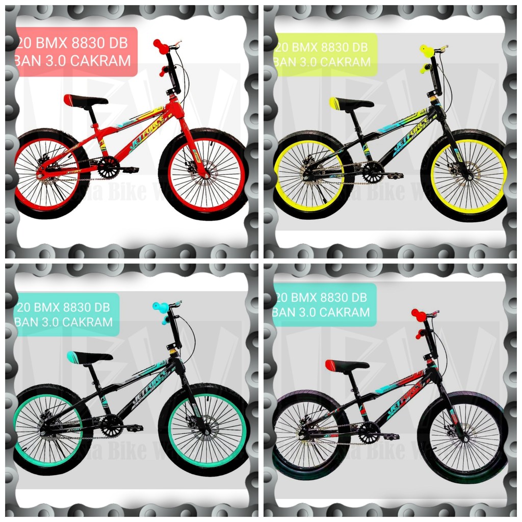 IBW - Sepeda BMX JETFORCE 20" Ban 3.0 DB
