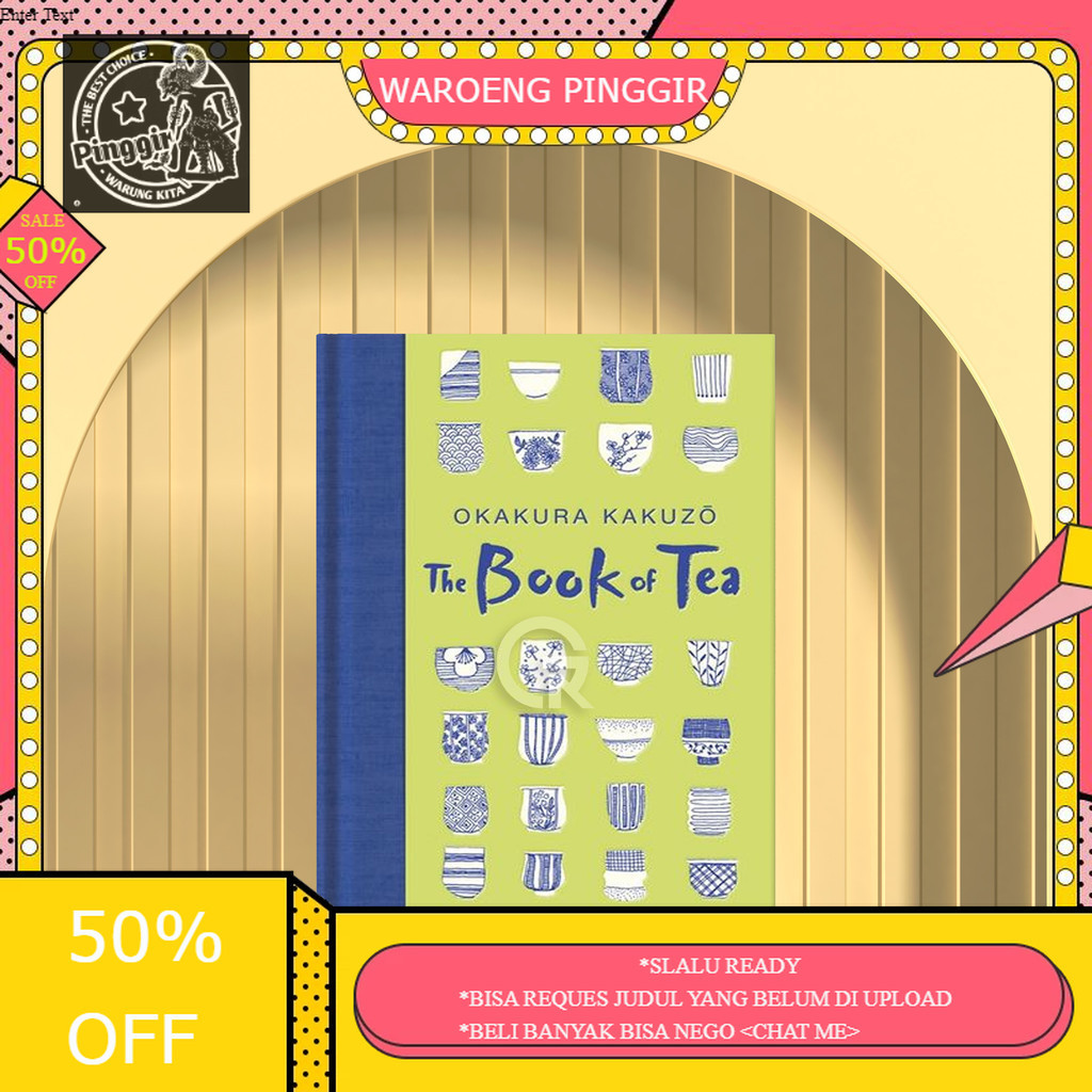 Book Buku The Book of Tea by Okakura Kakuzo