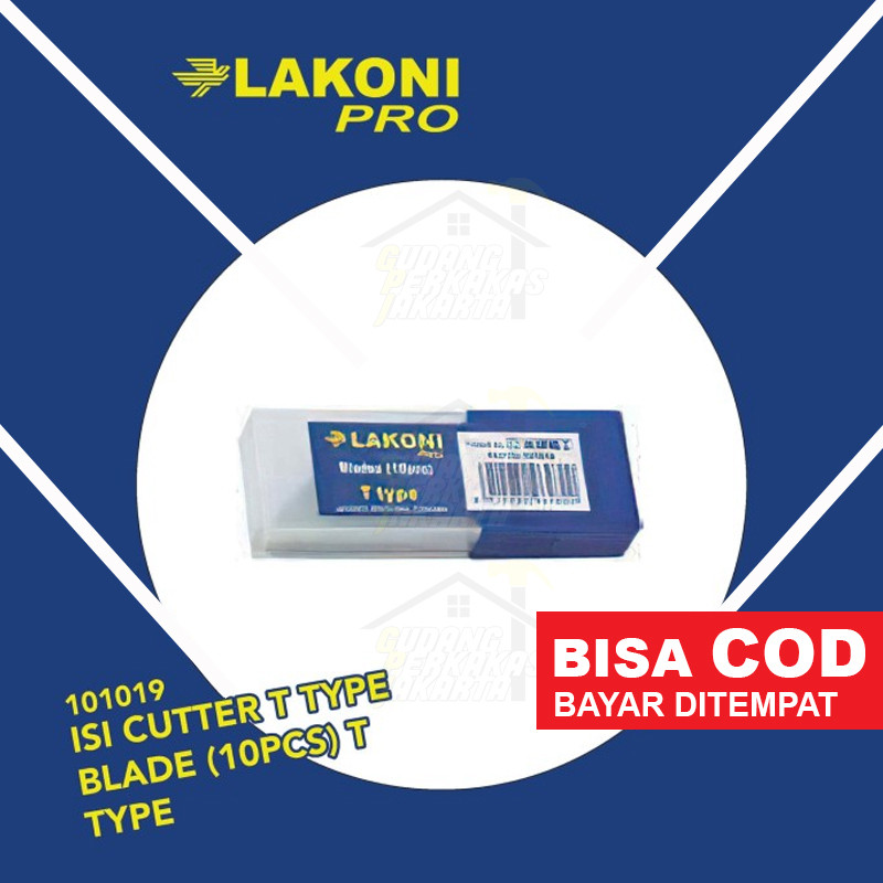

Mata Pisau Cutter Tipe T 101019 T Type Blade LAKONI PRO