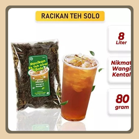 

Racikan Teh Asli Solo, Wangi Sepet Legi Kentel 80 Gram