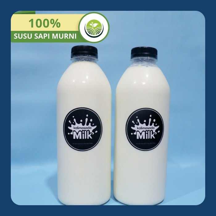 

Susu Sapi Murni Pasteurisasi Segar Siap Di Minum Botol 1 Liter