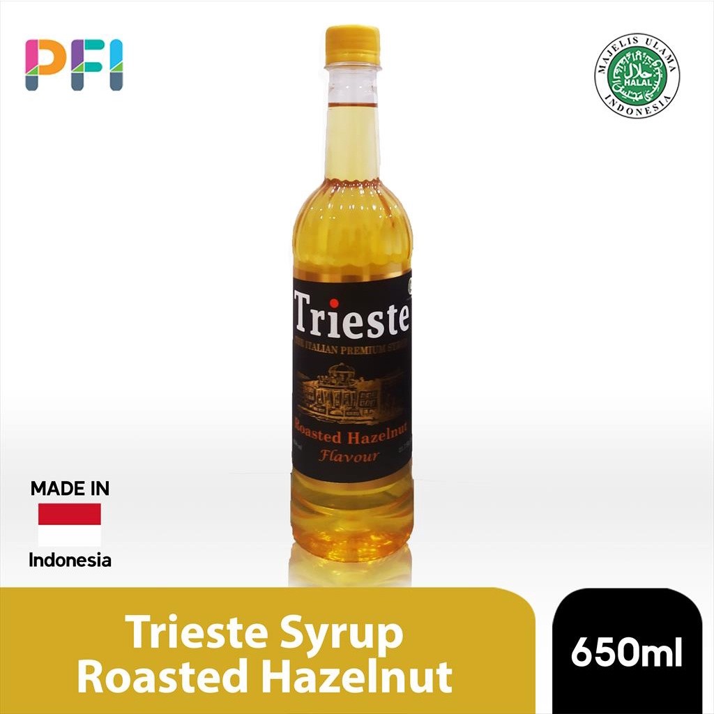 

Syrup Trieste Roasted Hazelnut Flavour 650ml Terlaris