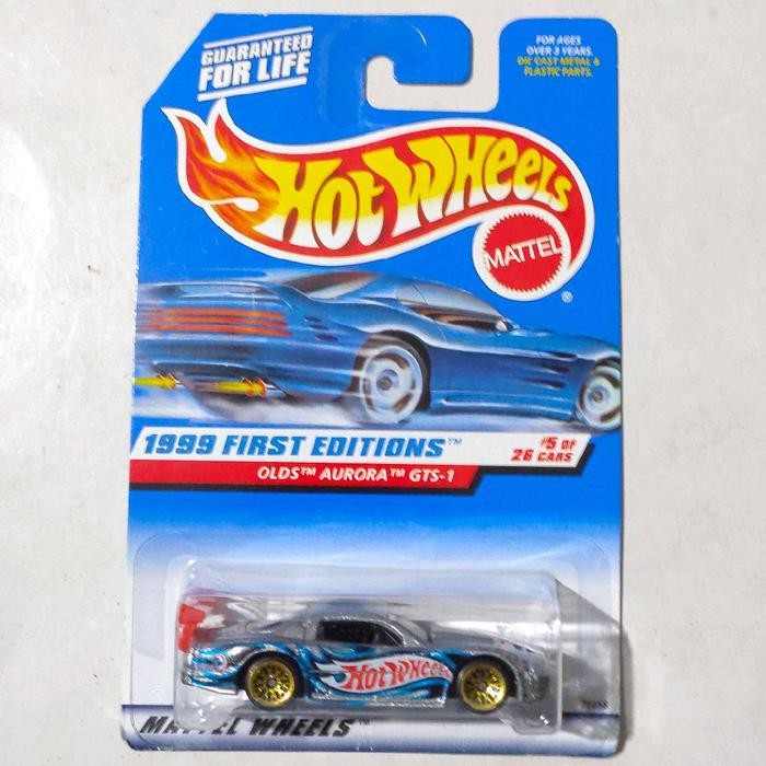 TR99 Hotwheels Hot Wheels Olds Aurora GTS 1 silver 1999 First Editions