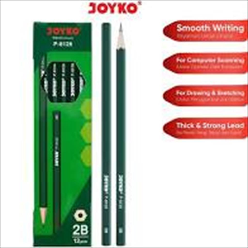 

[CALL]Pensil Pencil Joyko P-8126 2B (12 Pcs)