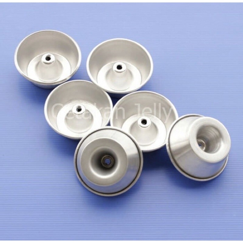 Cetakan brownies donat loyang tulban mini 7 cm  isi 12 Pcs Lusinan Brownut Murah Anti Lengket Pulde 