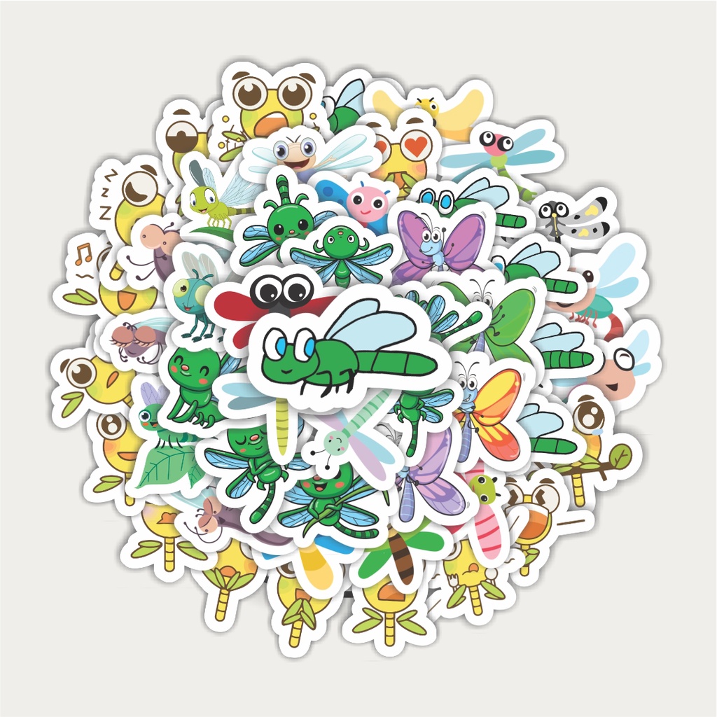 

Sticker Pack Sticker Hewan Capung | Sticker TUMBLR | Stiker LAPTOP KOPER HELM