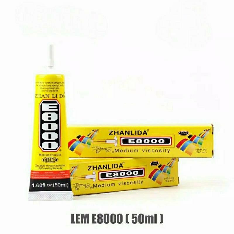 

SPAREPARTS MURAH LEM LCD TOUCHSCREEN JELLY E8000 ZHANLIDA BENING 50ML BERKUALITAS