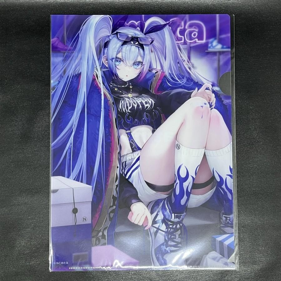 

Atmos x Eshi 100 A4 Clear File Illustration - Neko Metal NecoMeta