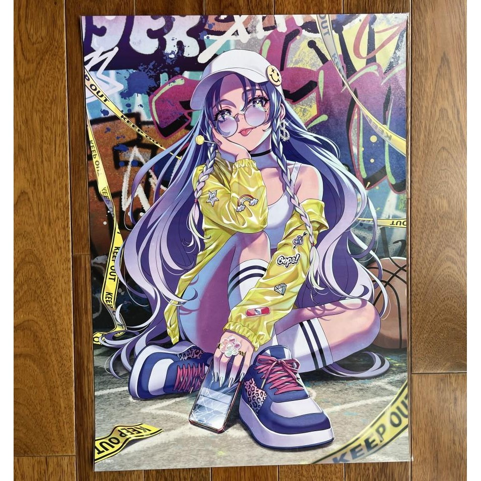 

Atmos x Eshi 100 Illustrator A2 Poster - Morikura En Pixiv Art Graphic