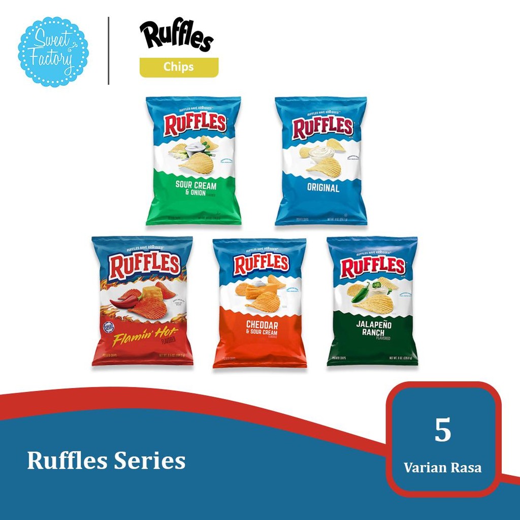 

Ruffles Potato Chips - Snack Import USA