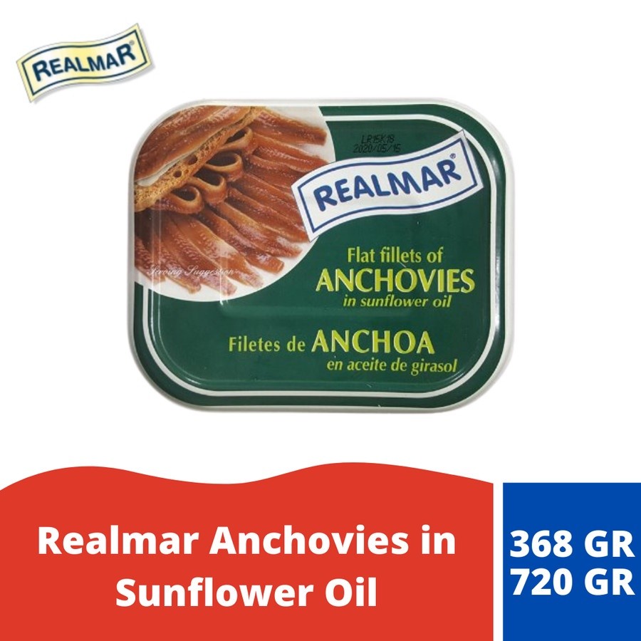 

Realmar Anchovies in Sunflower Oil - 720 gr