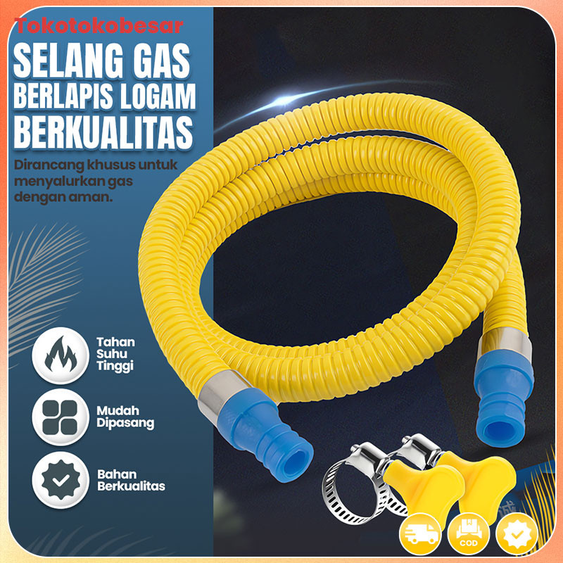 Pipa gas antiledakan rumah tangga pipa gas alam gas cair pipa gas pemanas air kompor gas pipa penghu