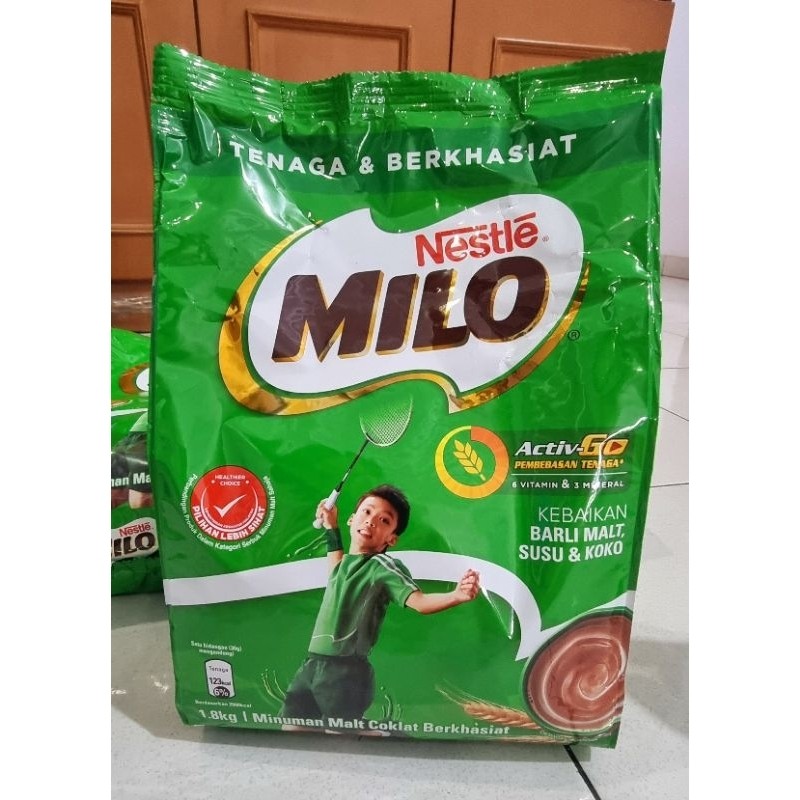 

Milo Nestle 1.8kg (Pengganti Milo 2kg)