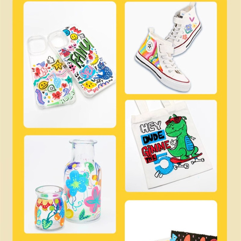 

D3W! GRASP Marker Akrilik Sistem Cairan Langsung 60 Warna Tidak Tembus Warna Bisa Tumpuk Warna