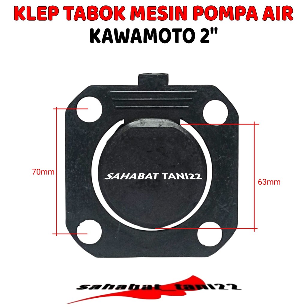 Klep Mesin Pompa Air 2 INCH KAWAMOTO Klep Tabok Mesin Pompa Air 2 INCH KAWAMOTO