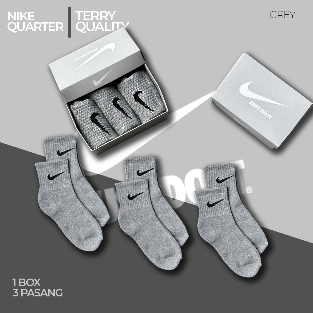 NIKE SOCK/ KAOS KAKI NIKE / NIKE SOCK  /  KAOS KAKI ANKEL  TERRY QUALITY LEMBUT/ KAOS KAKI NIKE TEBA