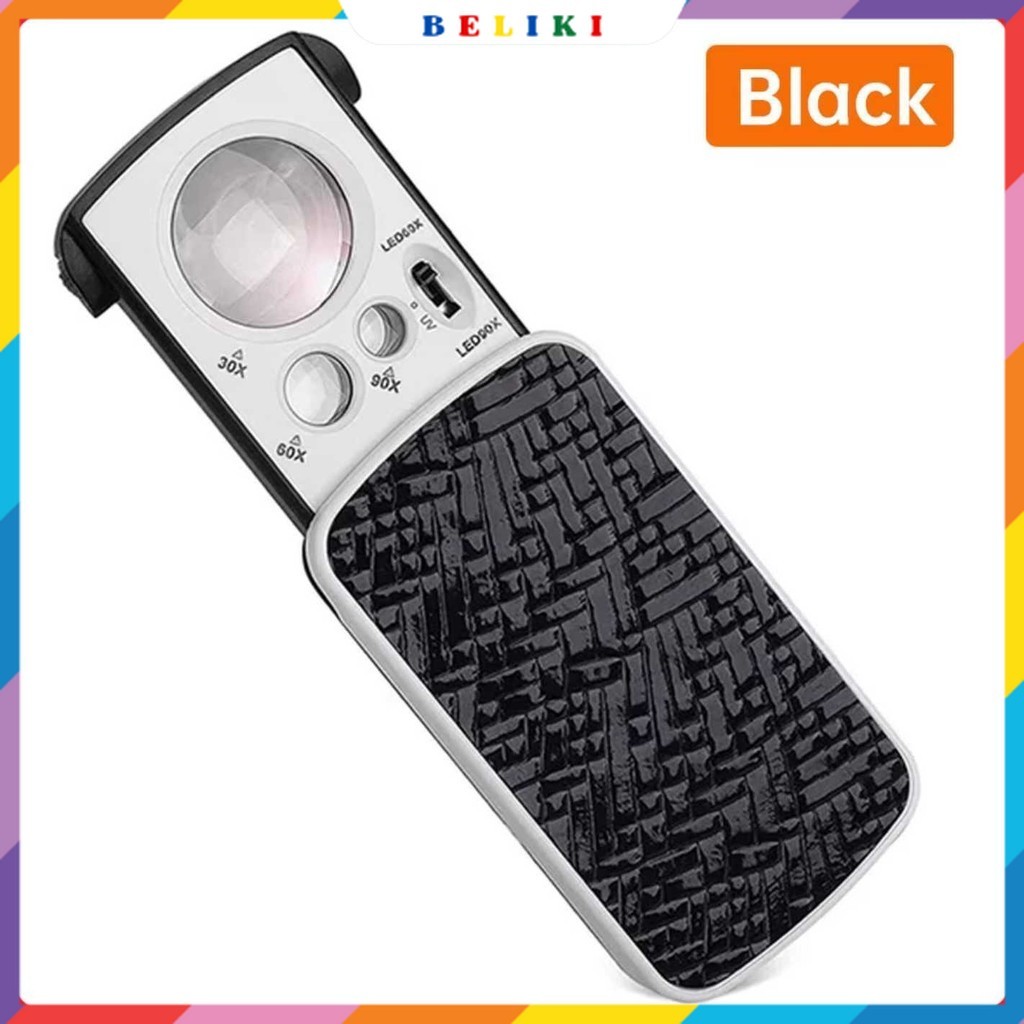 

Kaca Pembesar Magnifying Glass Jewelry Repair Tool with LED - NO.774-3ZX1