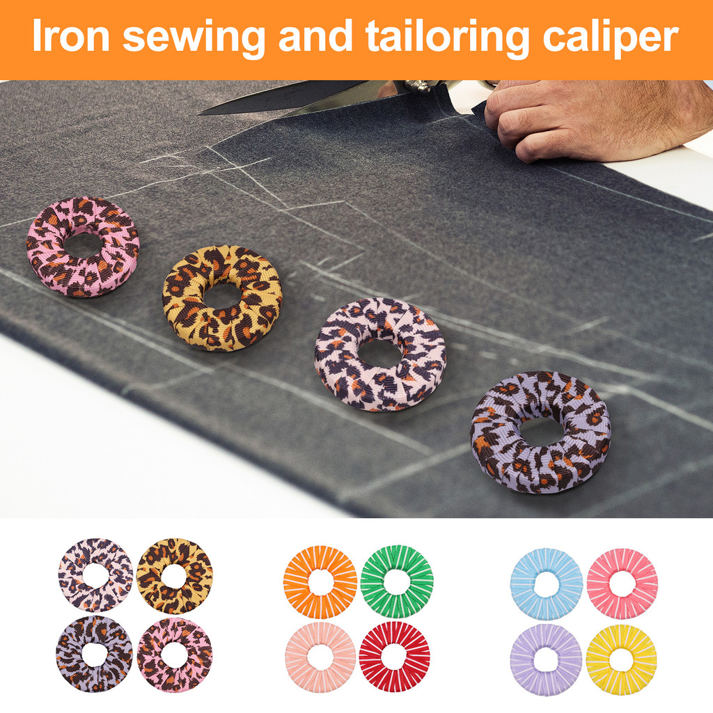 

4Pcs Sewing Pattern Weights Practical Fabric Round Weights for Sewing Cutting Crafting Quilting Fabric Weights Pattern Weights