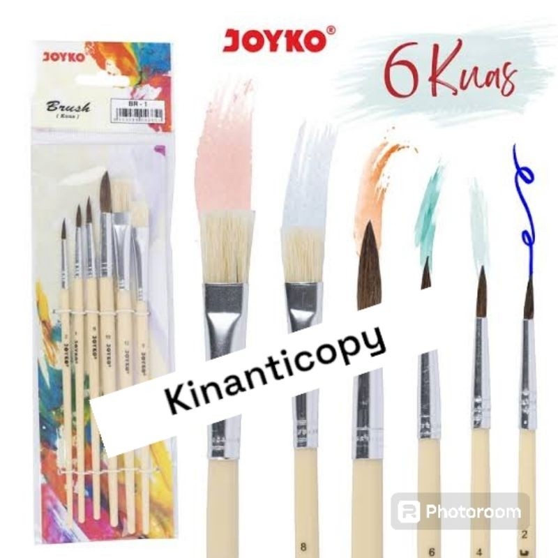 

[ 12 Set ] Kuas Set Joyko BR-1