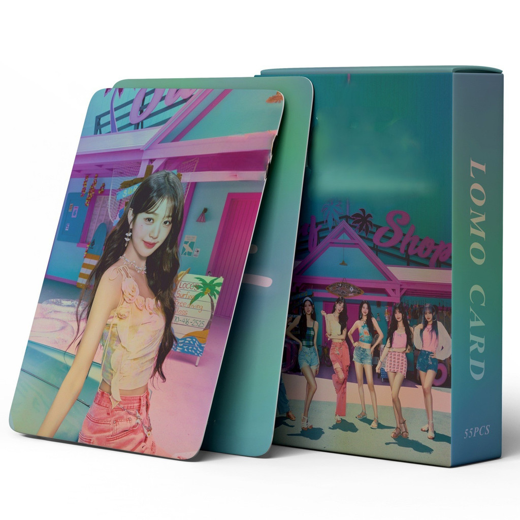 

Kpop New Ablum Lomo Card Photo Print Pictures Photocard For Fans Collection Postcards 55pcs/set