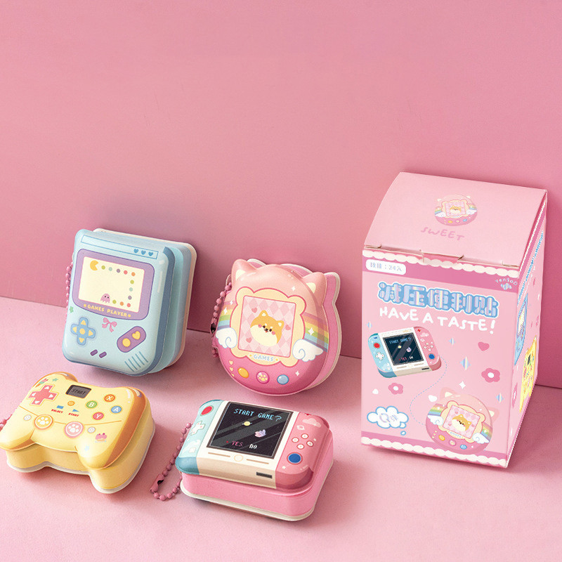 

4PCS Cartoon Soft Silicone Cover Pad Paper Sticky Notes Planner Sticker Paste Stationery Papeleria Office School Supplies