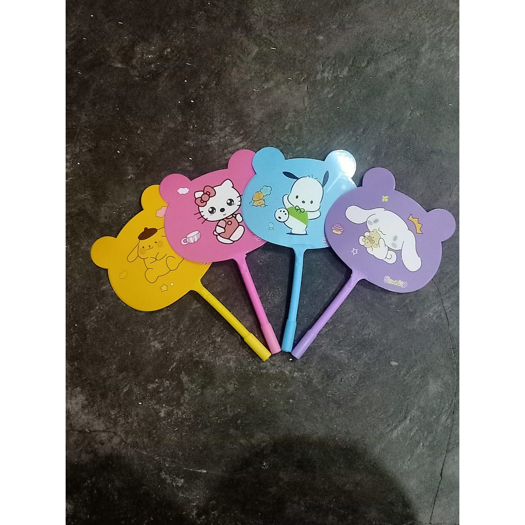 

*AJS* (1 pcs) Bolpen kipas / pulpen kipas karakter / pena gel lucu