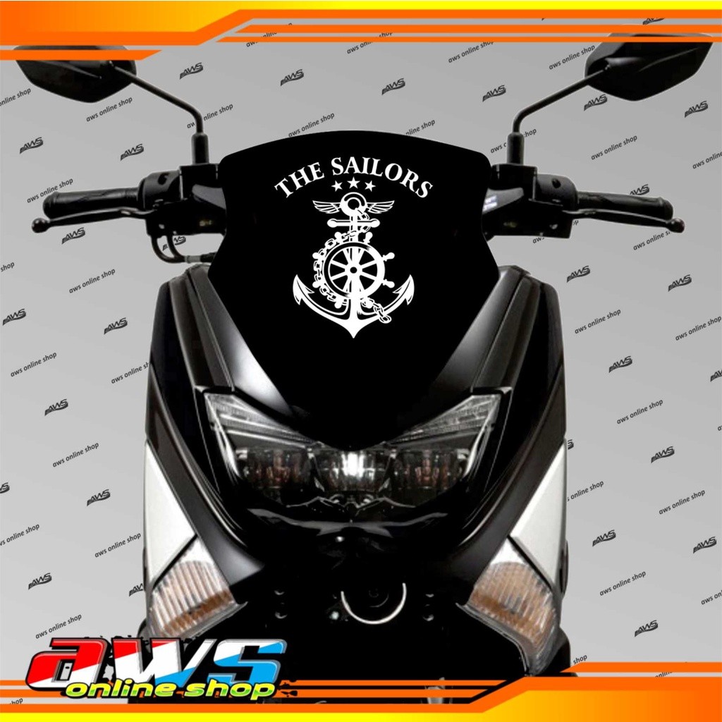 

Sticker Visor Jangkar Reflektif Custom Warna