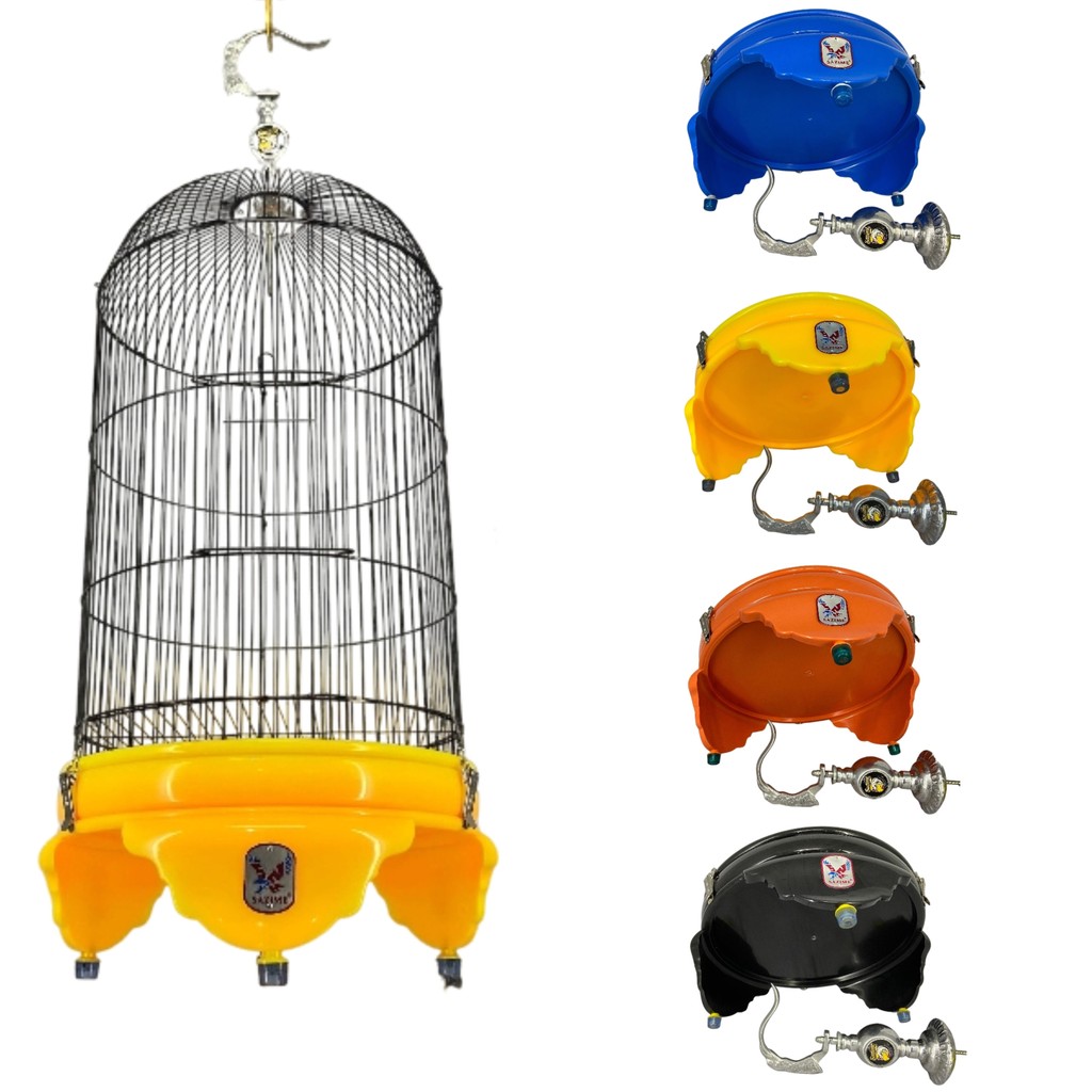 ( PREMIUM )TEBOK DAN SANGKAR LOVEBIRD PVC SEMOK SAZIME