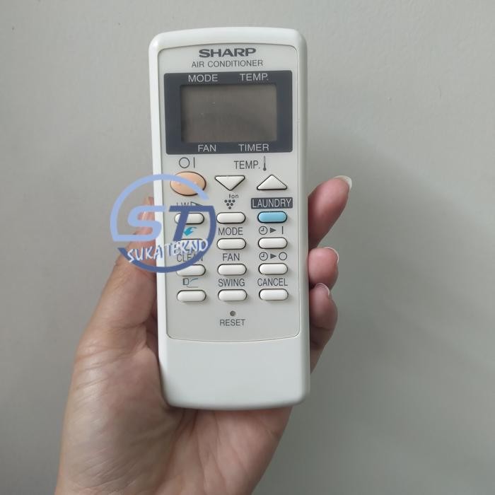 REMOTE REMOT AC SHARP LAUNDRY CRMC-A820JBEZ ORIGINAL ASLI