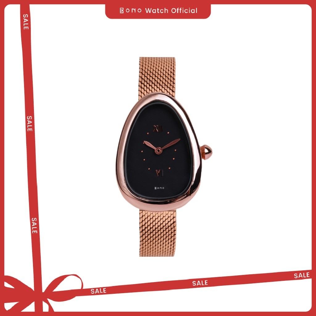 Jam Tangan Wanita Bono Watch Firenze Milanese Noir