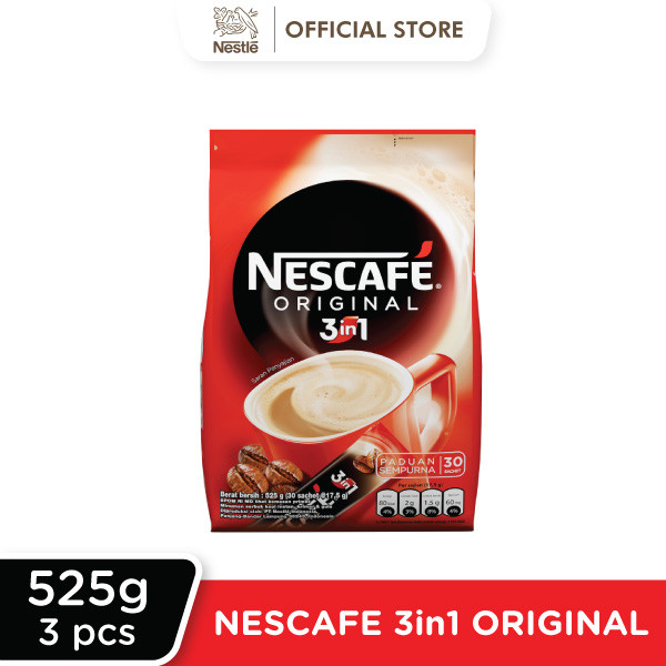 

Nescafe Original 3in1 3 x 525 gr