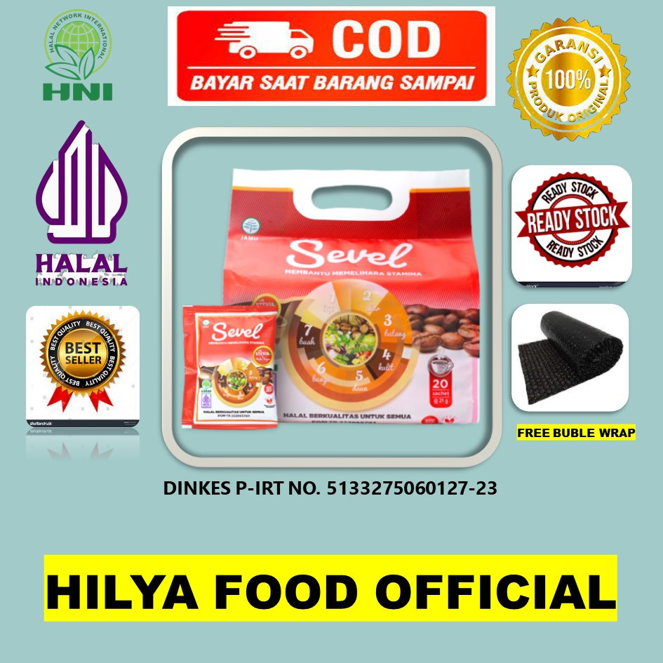 

Kopi 7 Elemen Isi 20 sachet Kopi Herbal Nikmat Rasa Mantap