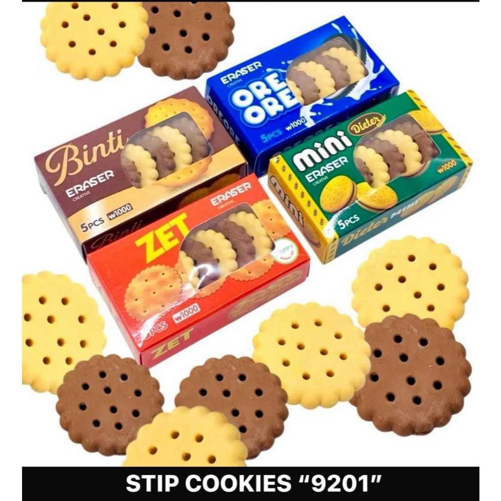 

STIP HAPUSAN PENGHAPUS ERASER COOKIES 9201