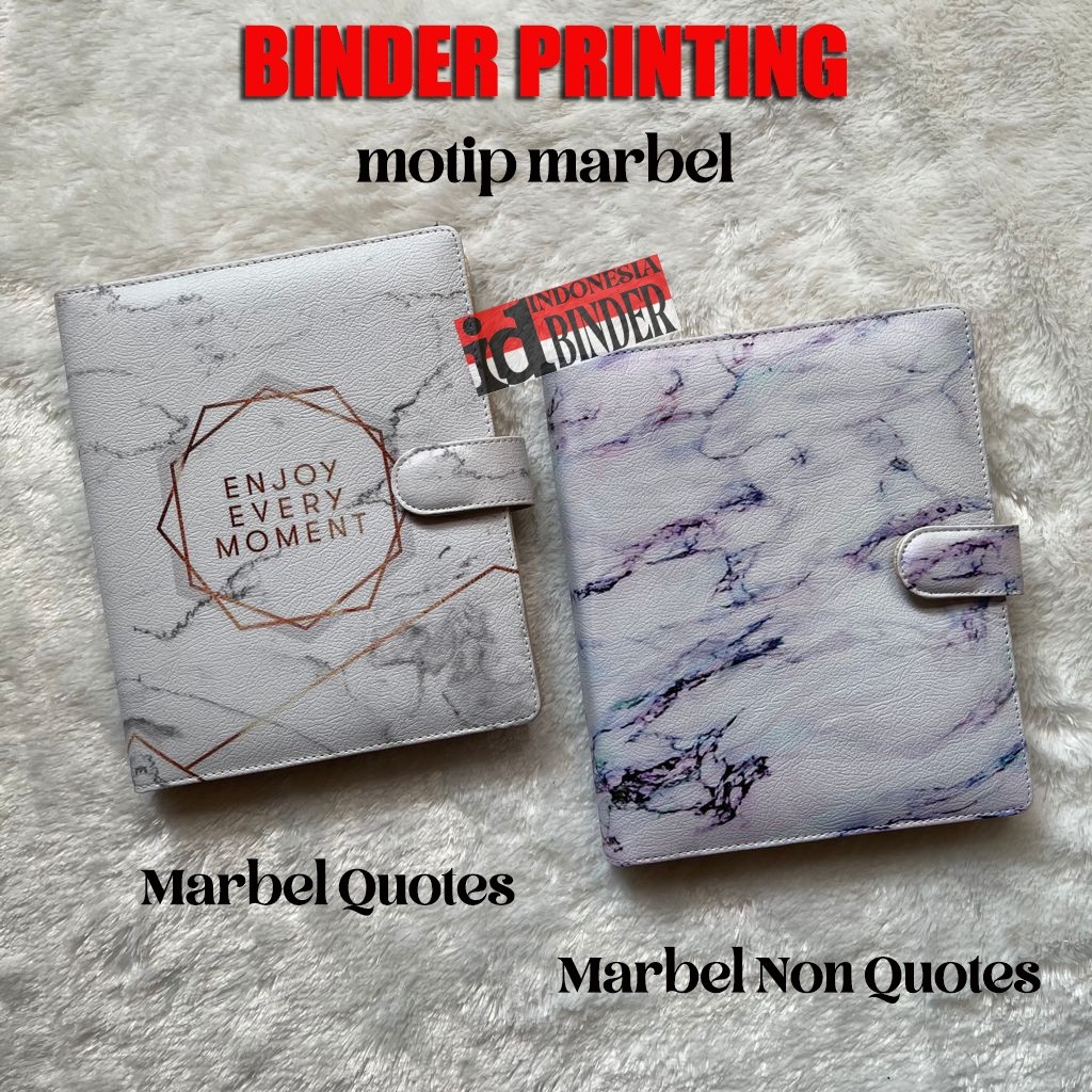 

BINDER PRINTING MOTIP MARBEL QUOTES SERIES A5 & B5