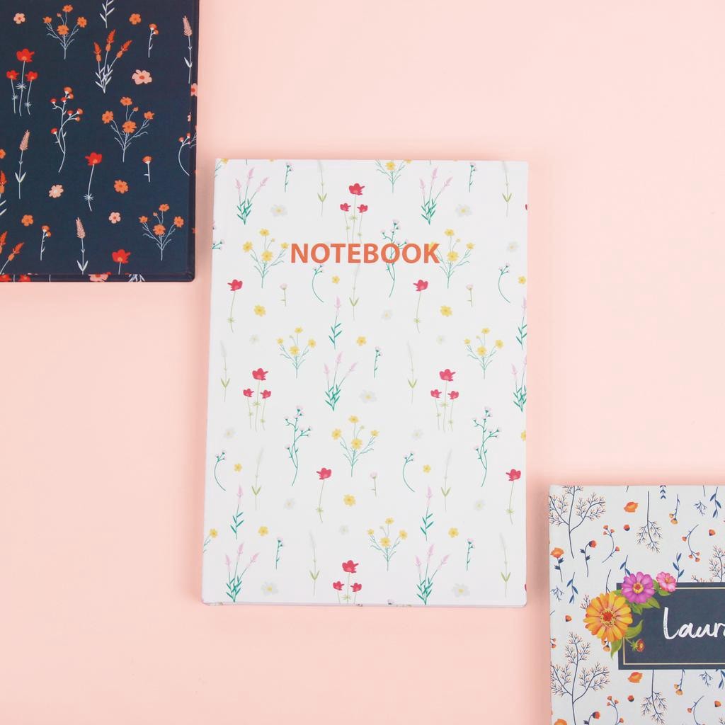 

Simple Notebook Custom #FLOWERY/ Custom Notebook/ Planner/ Journal/ Agenda