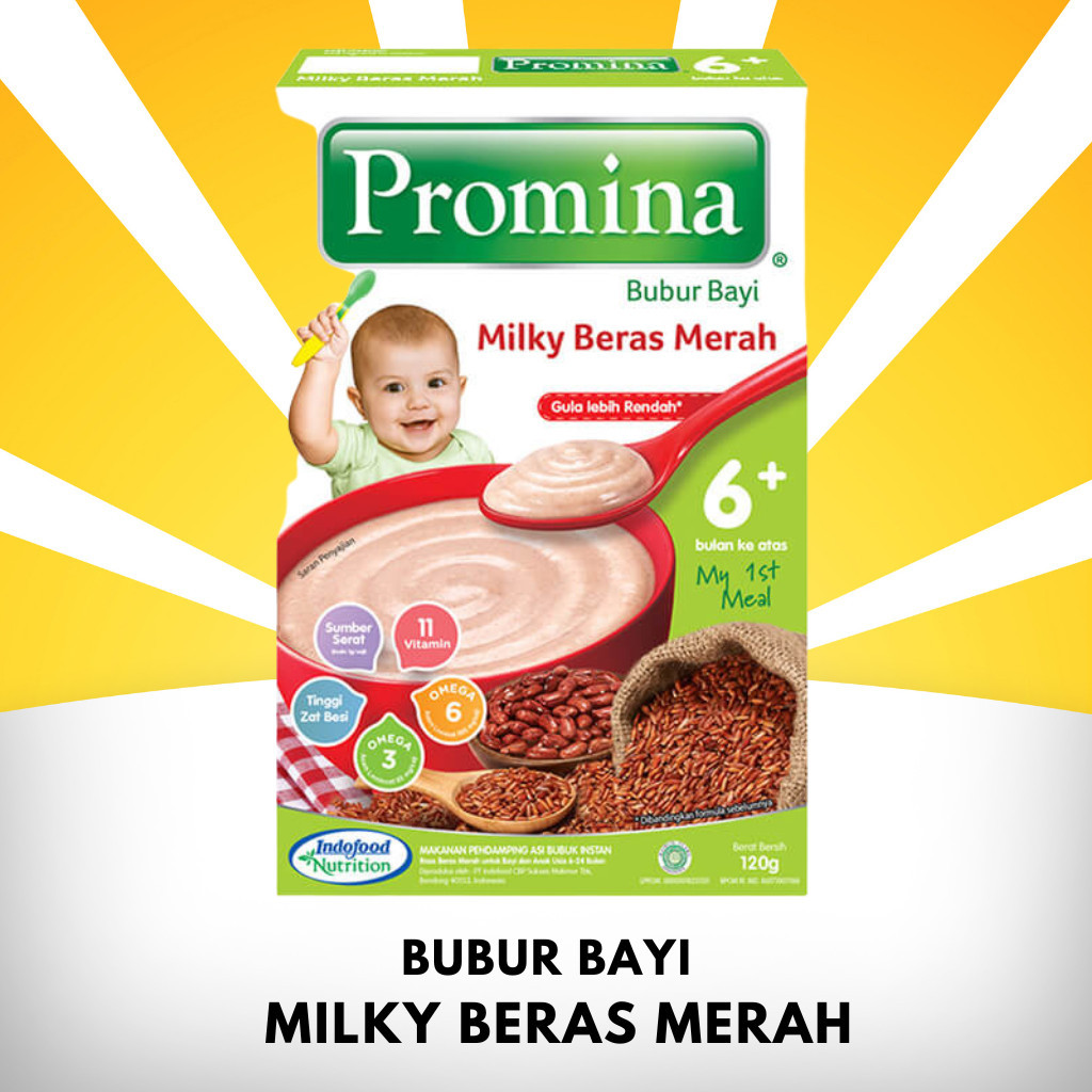 Mycoolcell Promina Bubur Bayi Tim Sereal Bayi Sachet Usia 6 8 9 Bulan Mpasi Makanan Bayi Sinbar Raya
