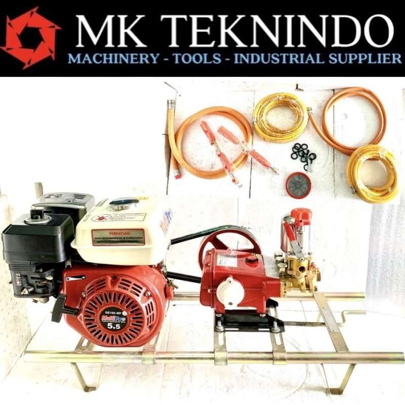 Mesin Power Sprayer Set Pompa Cuci Steam Komplit Engine Selang Stik