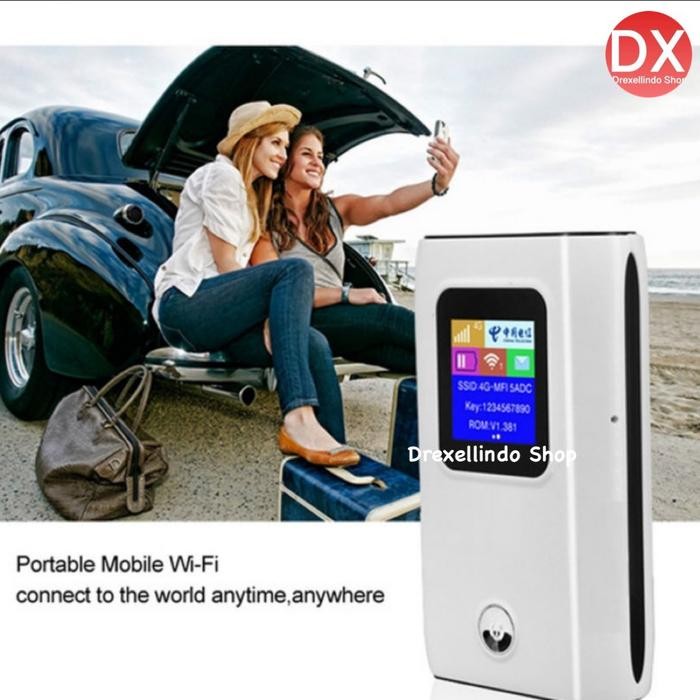 Modem Wifi 4G LTE with Power Bank SMARTCOM SM9050 PRO 6000mAh