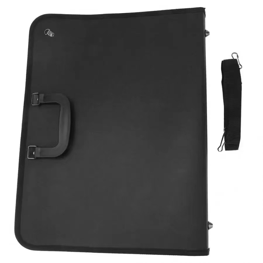 

Portable Painting Plate Bag A3 Drawing Sketch Board Storage File Bag Document Carry Case Portfolio Expanding Office Painting Art