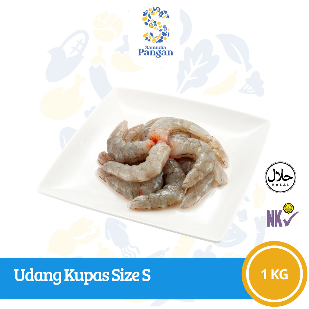 

Udang Kupas Mentah / Banana Prawn Frozen 1 Kg