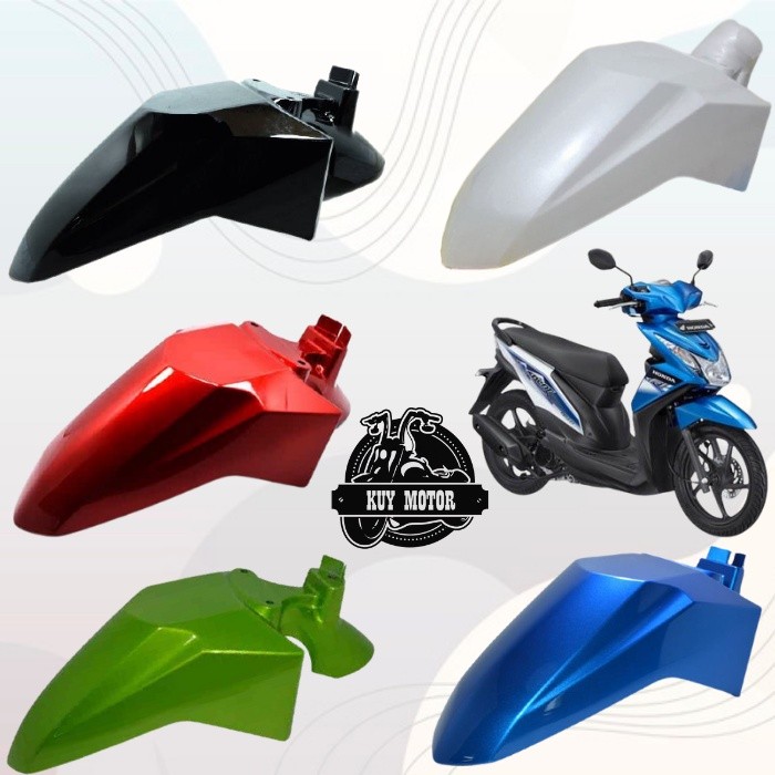 Spakbor Slebor Depan Motor Honda BeAT Fi Lama Tahun 2012 2013 2014 2015  Warna Hitam Putih Merah Hij