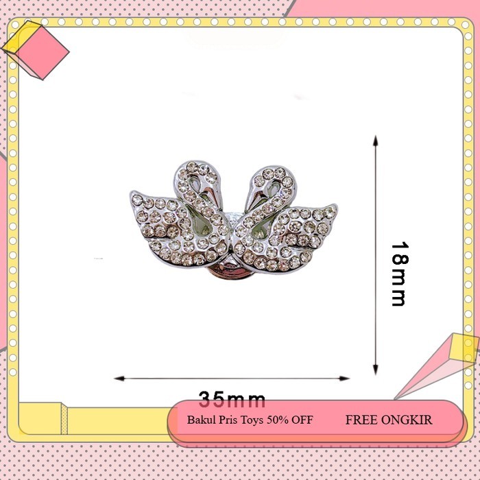 Jibbitz Wanita Perempuan Jibbitz Charms Pin sendal crocs A32 - 99-189A