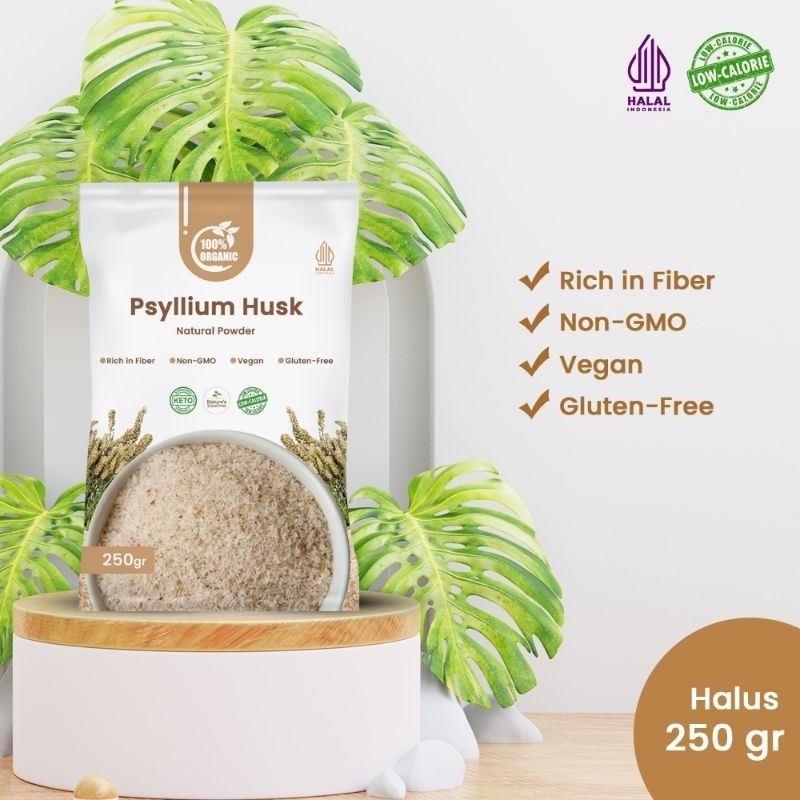 

Psyllium Husk Murni 250 Gram
