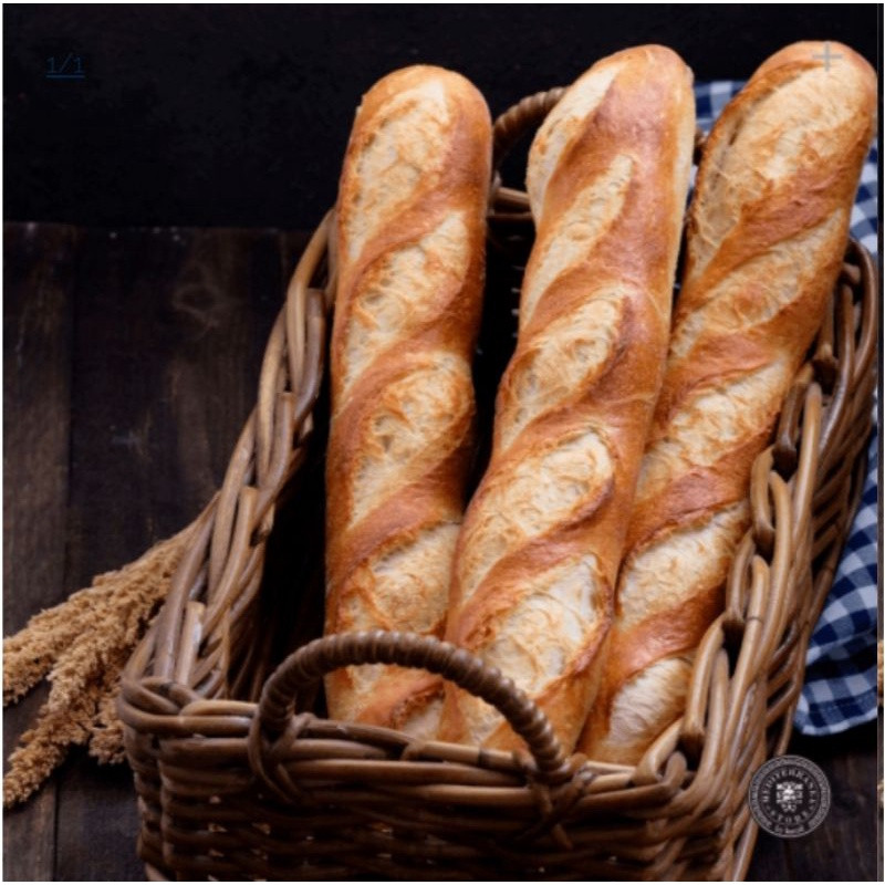 

Baguette Mediterranea Homemade Vegan Empuk & Chewy