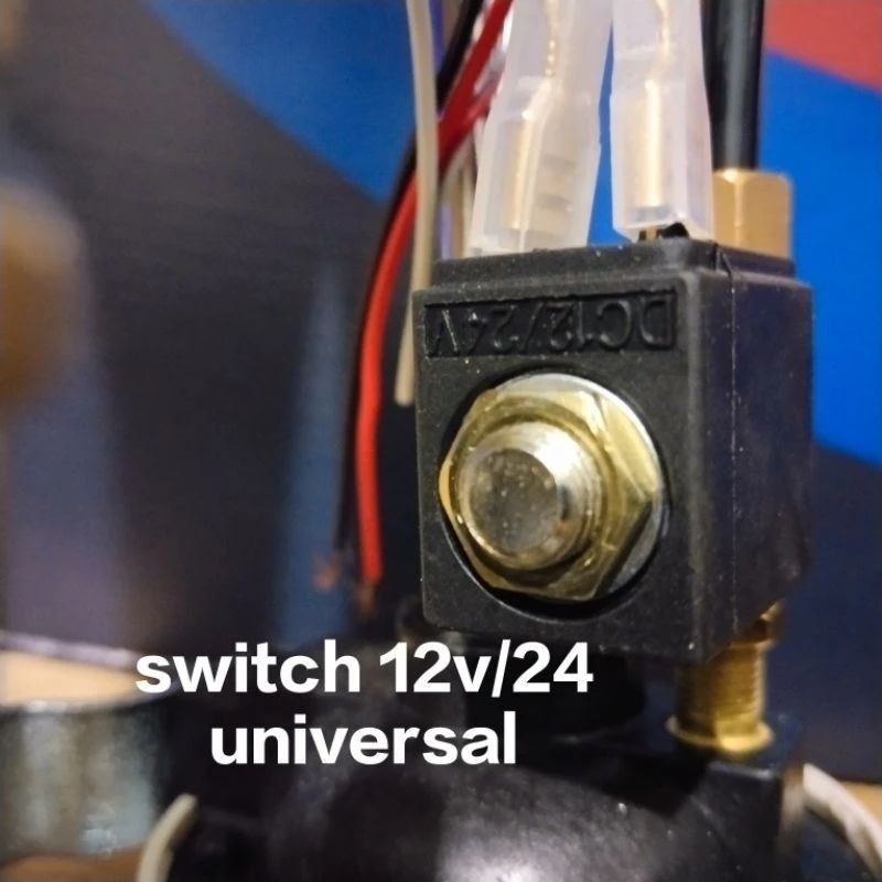 TERLARIS klakson Telolet 3 Corong 3 Suara Klakson Angin Mobil Truck/Bus 12Volt 24Volt